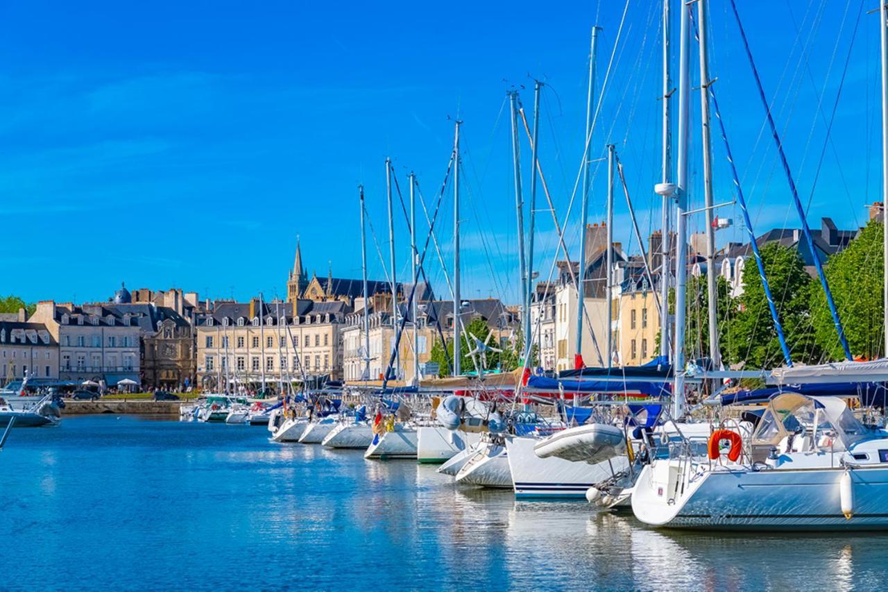 Studio Convivial En Plein Coeur Du Centre Historique De Vannes Lejlighed Eksteriør billede